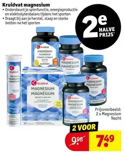 Kruidvat Kruidvat magnesium aanbieding
