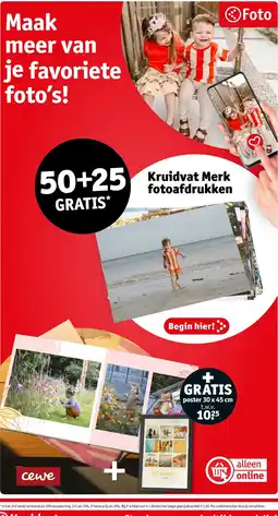 Kruidvat Kruidvat Merk fotoafdrukken aanbieding