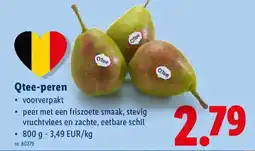Lidl Qtee-peren aanbieding