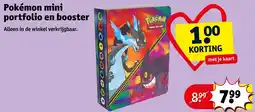 Kruidvat pokemon mini portfolio en booster aanbieding