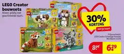 Kruidvat LEGO Creator Schattige Hamster Met Bloem aanbieding