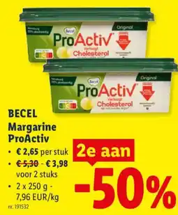 Lidl Becel Margarine ProActiv aanbieding