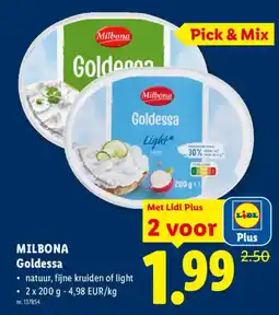 Lidl Milbona Goldessa aanbieding