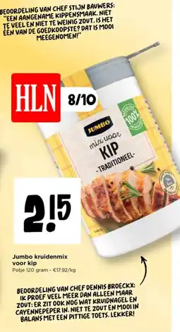 Jumbo Jumbo kruidenmix voor kip aanbieding