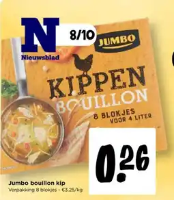 Jumbo Jumbo bouillon kip aanbieding