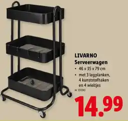 Lidl Serveerwagen aanbieding
