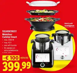 Lidl silvercrest monsieur cuisine smart aanbieding