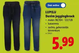Lidl Denim joggingbroek aanbieding