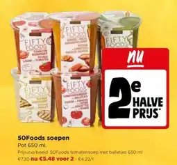 Jumbo 50Foods soepen aanbieding