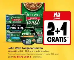 Jumbo John West tonijnconserveren aanbieding