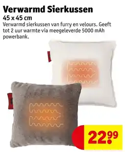 Kruidvat Verwarmd Sierkussen aanbieding