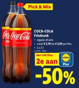 Lidl Coca-Cola frisdrank aanbieding