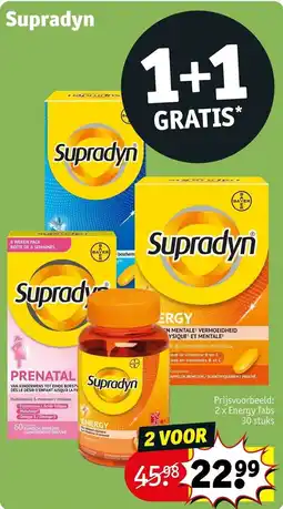 Kruidvat Supradyn Energy aanbieding