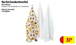 Kruidvat Herfst keukentextiel aanbieding