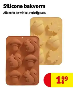 Kruidvat Silicone bakvorm aanbieding