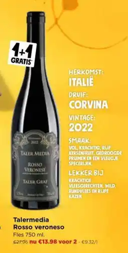 Jumbo Talermedia Rosso veroneso aanbieding