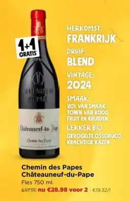 Jumbo Chemin des Papes Châteauneuf-du-Pape aanbieding
