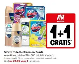 Jumbo Glorix toiletblokken en Glade aanbieding