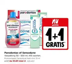 Jumbo Parodontax of Sensodyne aanbieding