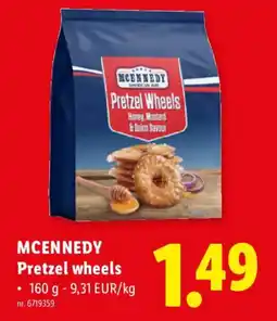 Lidl McKennedy pretzel wheels aanbieding