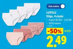 Lidl Lupilu slips aanbieding