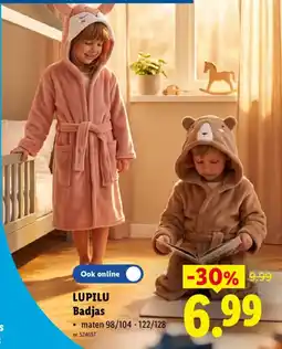 Lidl Lupilu badjas aanbieding