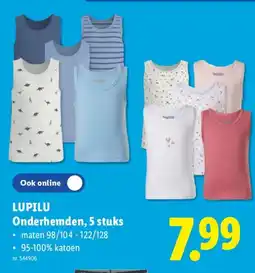Lidl Lupilu Onderhemden aanbieding