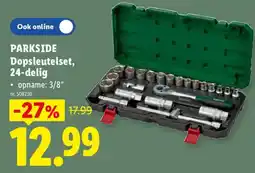 Lidl Parkside Dopsleutelset aanbieding
