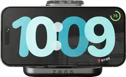 Coolblue Zens 2-in-1 MagSafe met Qi2 Draadloze Oplader 45W met Standaard en Watch Stand aanbieding