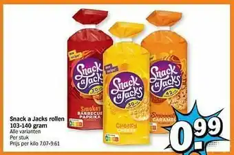 Albert Heijn Snack a jacks rollen aanbieding