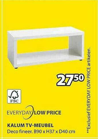 Jysk Kalum Tv Meubel aanbieding