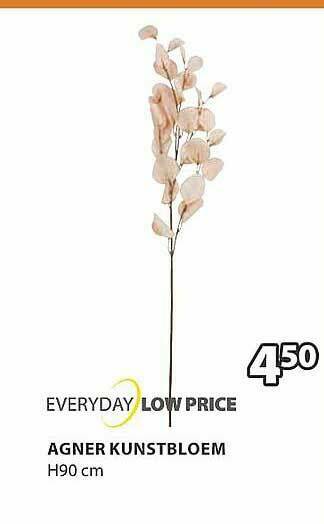 Jysk Agner Kunstbloem aanbieding