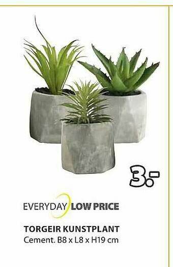 Jysk Torgeir Kunstplant aanbieding