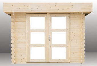 Tuinhuis Dennis 270 x 300 cm