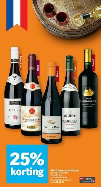 Albert Heijn Wild pig merlot aanbieding
