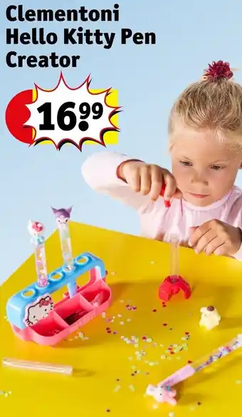 Kruidvat Clementoni Hello Kitty Pen Creator aanbieding