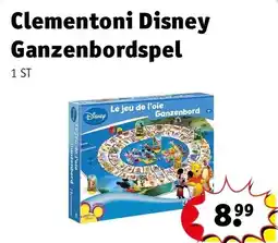 Kruidvat Clementoni Disney Ganzenbordspel aanbieding