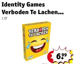 Kruidvat Identity Games Verboden Te Lachen... aanbieding