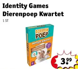 Kruidvat Dierenpoep kwartet aanbieding