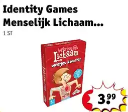 Kruidvat Menselijk Lichaam weetjes kwartet aanbieding