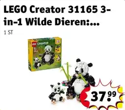 Kruidvat lego creator 31165 3-in-1 wilde dieren aanbieding