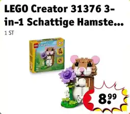 Kruidvat lego creator 31376 3-in-1 schattige hamster aanbieding
