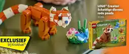 Kruidvat Lego creator schattige dieren: rode panda aanbieding