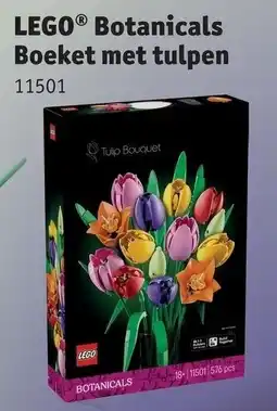 Kruidvat Lego botanicals boeket met tulpen aanbieding