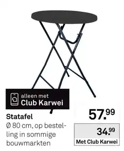 Karwei Statafel aanbieding