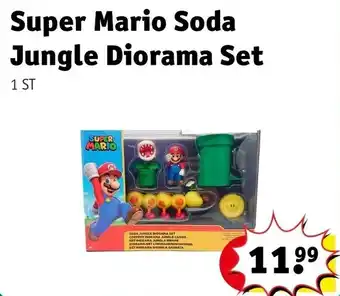 Kruidvat Super mario soda jungle diorama set aanbieding