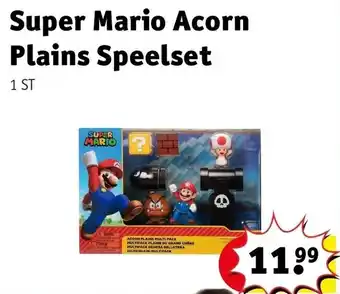 Kruidvat Super mario acorn plains speelset aanbieding