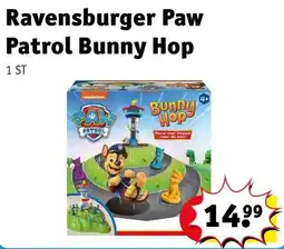 Kruidvat Ravensburger paw patrol bunny hop aanbieding