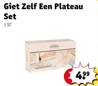 Kruidvat Giet Zelf Een Plateau Set aanbieding