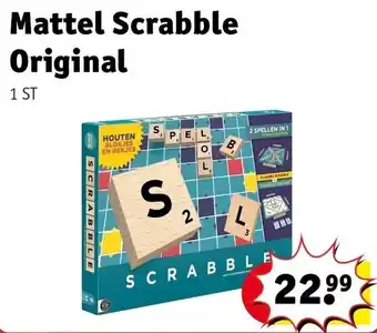 Kruidvat Mattel scrabble original aanbieding